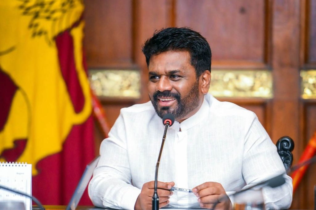 President Mr.anura